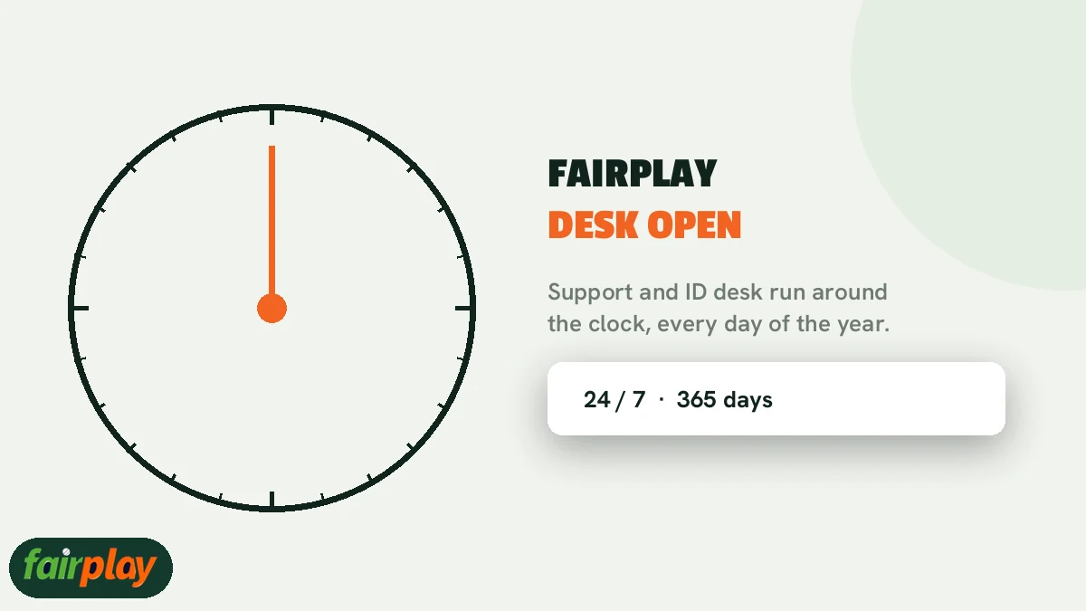 FairPlay 24 login screen with mobile number or User ID, password and OTP option