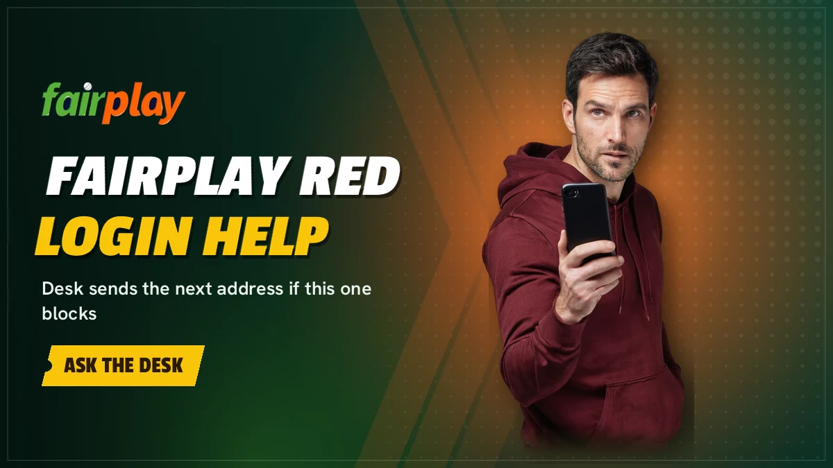 FairPlay Red questions about the .red address, login and blocked links answered